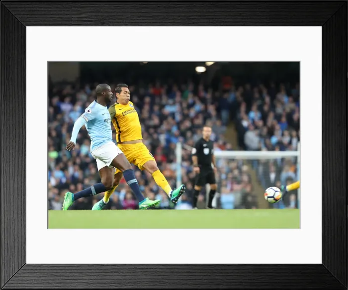 Framed Print : Premier League Showdown: Manchester City vs. Brighton and Hove Albion (09MAY18) Framed Print : Premier League Showdown: Manchester City vs. Brighton and Hove Albion (09MAY18)
