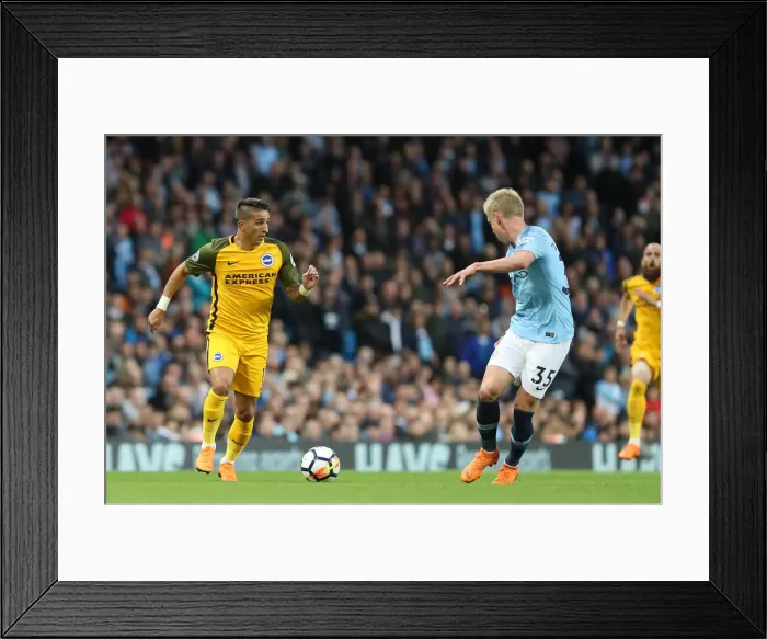 Framed Print : Premier League Showdown: Manchester City vs. Brighton and Hove Albion (09MAY18) Framed Print : Premier League Showdown: Manchester City vs. Brighton and Hove Albion (09MAY18)