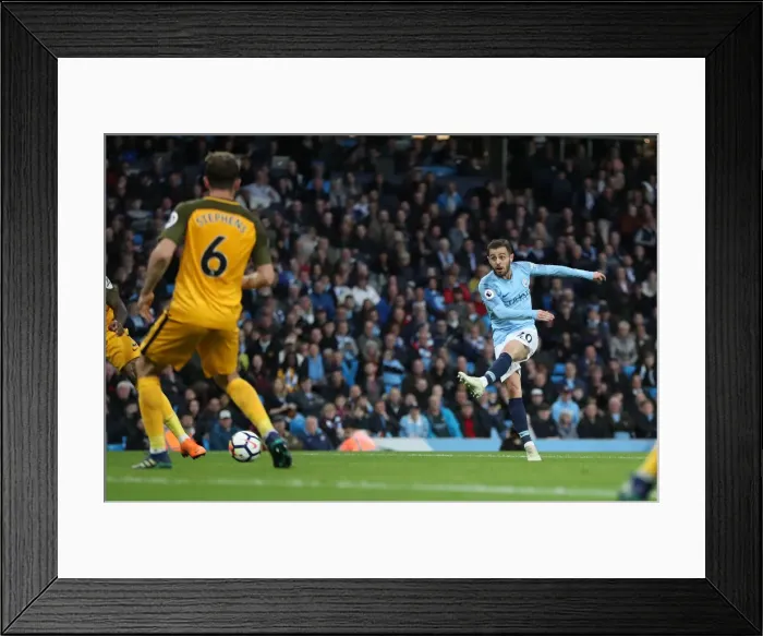 Framed Print : Manchester City vs. Brighton and Hove Albion: Premier League Showdown (09MAY18) Framed Print : Manchester City vs. Brighton and Hove Albion: Premier League Showdown (09MAY18)