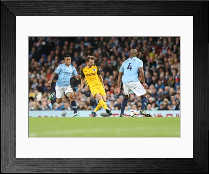 Framed Print : Manchester City vs. Brighton and Hove Albion: Premier League Showdown (09MAY18) Framed Print : Manchester City vs. Brighton and Hove Albion: Premier League Showdown (09MAY18)
