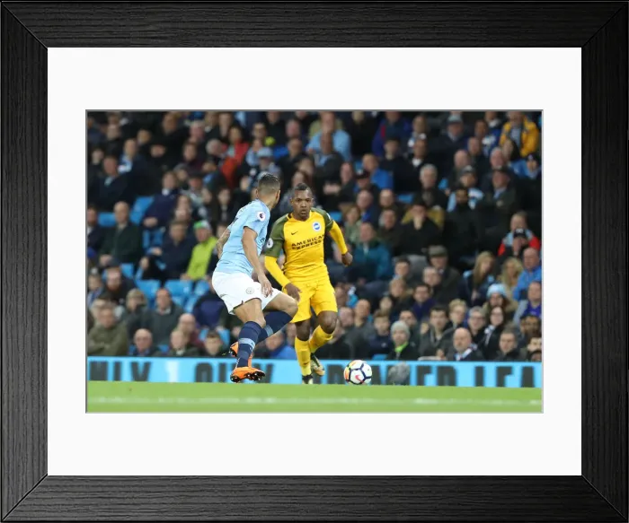 Framed Print : Premier League Showdown: Manchester City vs. Brighton and Hove Albion (09MAY18) Framed Print : Premier League Showdown: Manchester City vs. Brighton and Hove Albion (09MAY18)