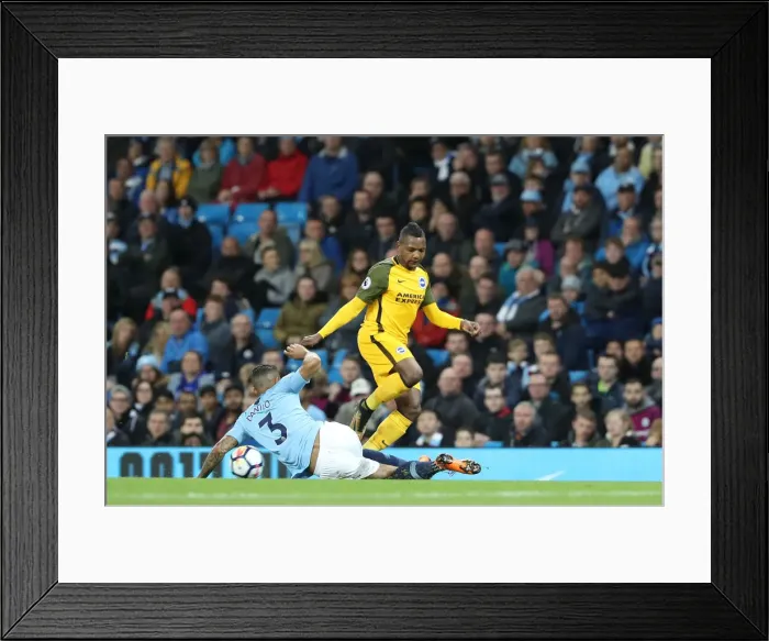 Framed Print : Premier League Showdown: Manchester City vs. Brighton and Hove Albion (09MAY18) Framed Print : Premier League Showdown: Manchester City vs. Brighton and Hove Albion (09MAY18)