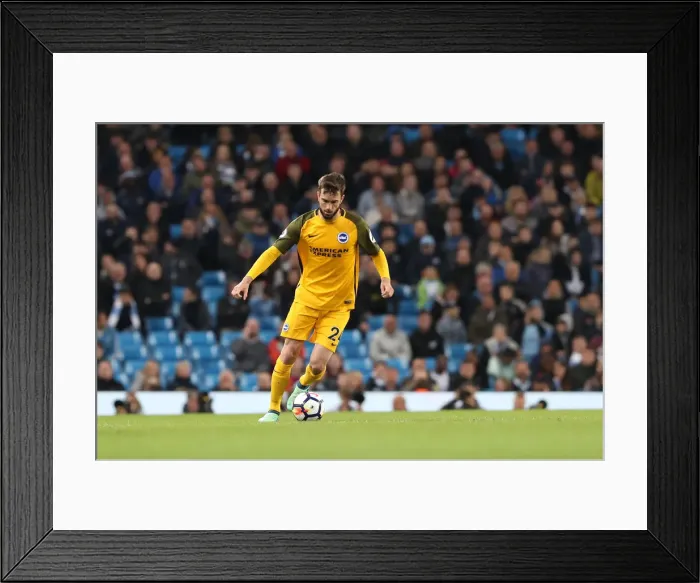 Framed Print : Premier League Showdown: Manchester City vs. Brighton and Hove Albion (09MAY18)