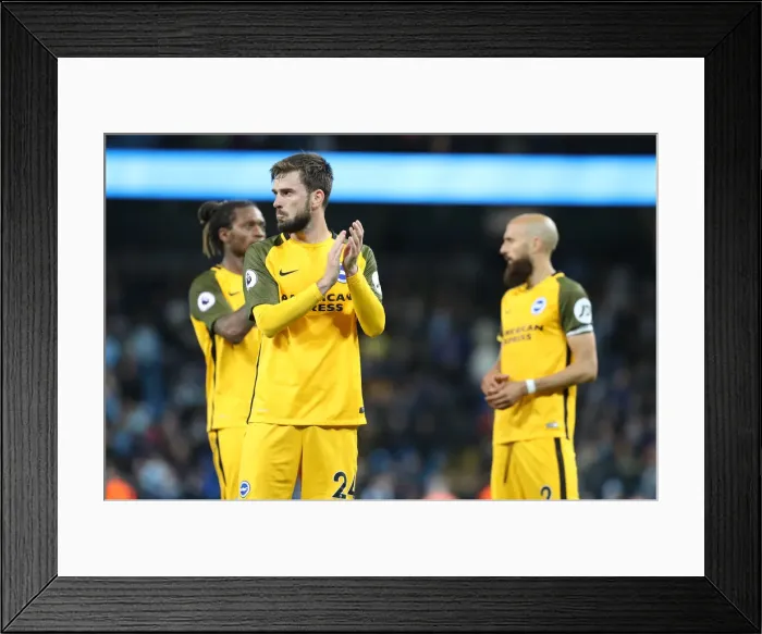 Framed Print : Manchester City vs. Brighton and Hove Albion: Premier League Showdown at The Etihad Stadium (09MAY18) Framed Print : Manchester City vs. Brighton and Hove Albion: Premier League Showdown at The Etihad Stadium (09MAY18)