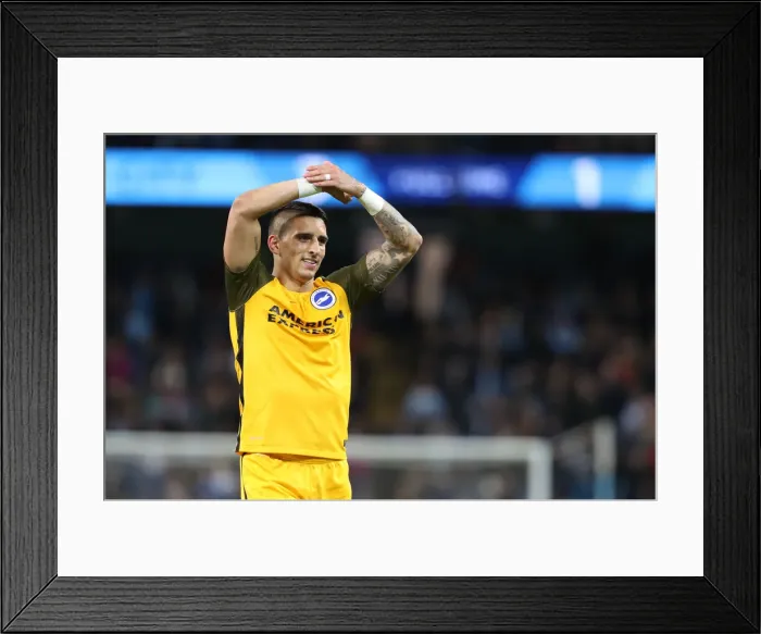 Framed Print : Premier League Showdown: Manchester City vs. Brighton and Hove Albion (09MAY18) Framed Print : Premier League Showdown: Manchester City vs. Brighton and Hove Albion (09MAY18)
