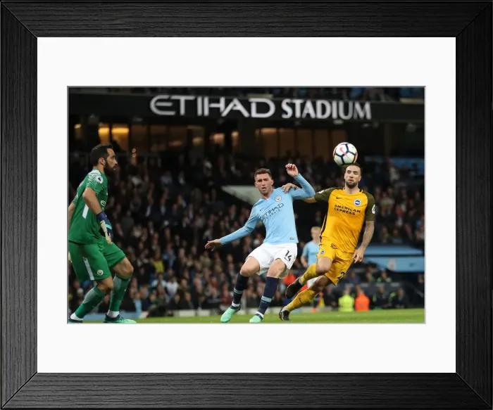 Framed Print : Manchester City vs. Brighton and Hove Albion: Premier League Showdown (09MAY18) - The Etihad Stadium Battle Framed Print : Manchester City vs. Brighton and Hove Albion: Premier League Showdown (09MAY18) - The Etihad Stadium Battle