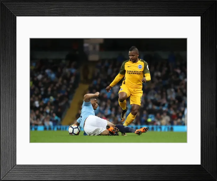 Framed Print : Premier League Showdown: Manchester City vs. Brighton and Hove Albion (09MAY18) Framed Print : Premier League Showdown: Manchester City vs. Brighton and Hove Albion (09MAY18)