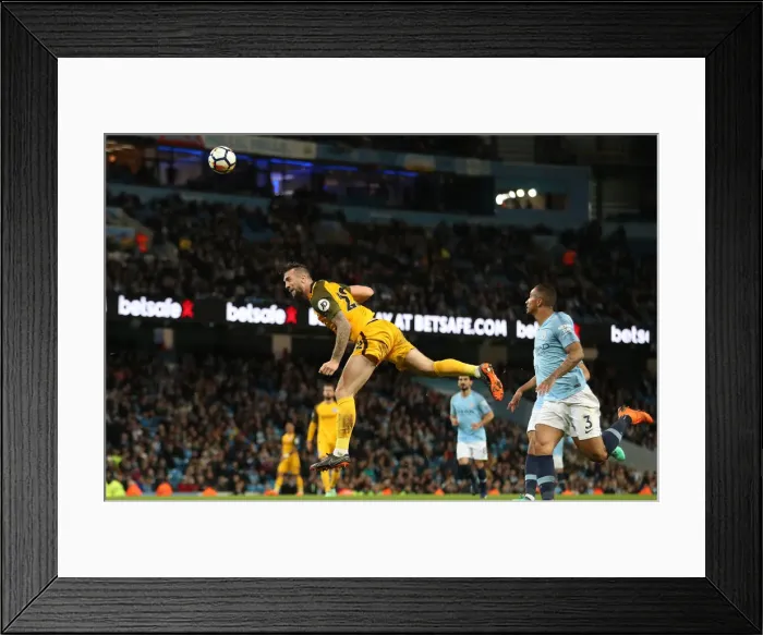 Framed Print : Intense Premier League Showdown: Manchester City vs. Brighton and Hove Albion at The Etihad Stadium (09MAY18) Framed Print : Intense Premier League Showdown: Manchester City vs. Brighton and Hove Albion at The Etihad Stadium (09MAY18)