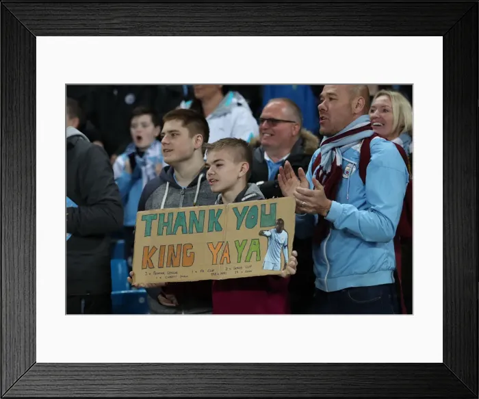 Framed Print : Premier League Showdown: Manchester City vs. Brighton & Hove Albion (09MAY18) Framed Print : Premier League Showdown: Manchester City vs. Brighton & Hove Albion (09MAY18)
