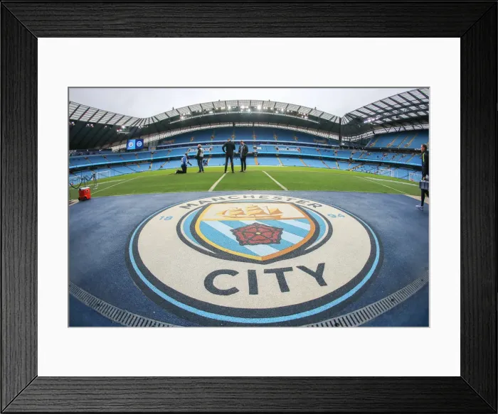 Framed Print : Premier League Showdown: Manchester City vs. Brighton & Hove Albion (09MAY18) Framed Print : Premier League Showdown: Manchester City vs. Brighton & Hove Albion (09MAY18)