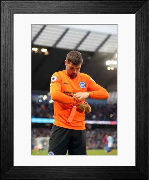 Framed Print : Premier League Showdown: Manchester City vs. Brighton and Hove Albion (09MAY18) Framed Print : Premier League Showdown: Manchester City vs. Brighton and Hove Albion (09MAY18)