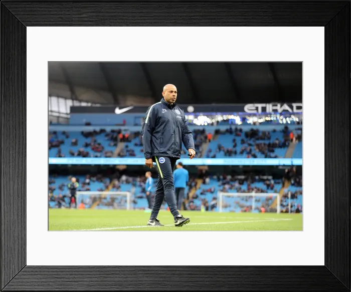 Framed Print : Manchester City vs. Brighton and Hove Albion: Premier League Showdown (09MAY18) Framed Print : Manchester City vs. Brighton and Hove Albion: Premier League Showdown (09MAY18)