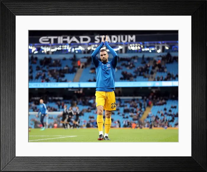 Framed Print : Premier League Showdown: Manchester City vs. Brighton and Hove Albion (09MAY18) Framed Print : Premier League Showdown: Manchester City vs. Brighton and Hove Albion (09MAY18)