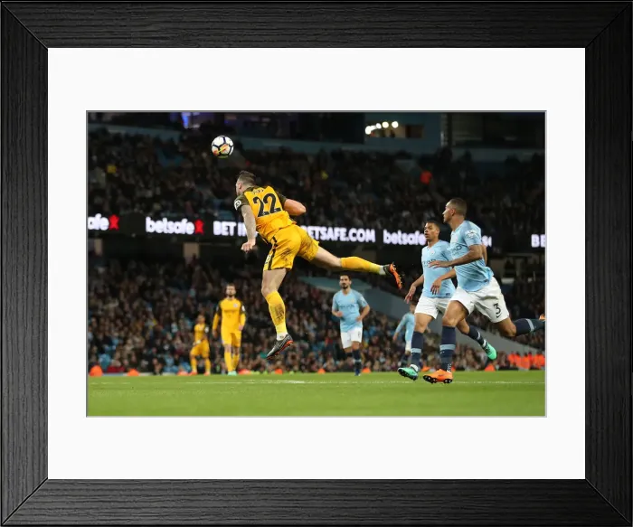 Framed Print : Premier League Showdown: Manchester City vs. Brighton and Hove Albion (09MAY18) Framed Print : Premier League Showdown: Manchester City vs. Brighton and Hove Albion (09MAY18)