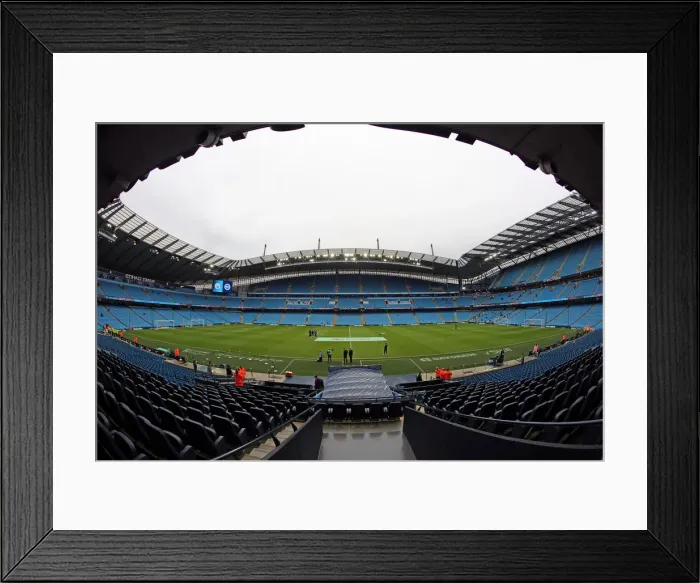Framed Print : Premier League Showdown: Manchester City vs. Brighton and Hove Albion (09MAY18) Framed Print : Premier League Showdown: Manchester City vs. Brighton and Hove Albion (09MAY18)