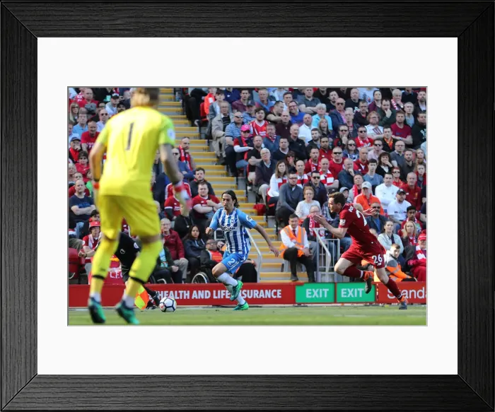 Framed Print : Premier League Showdown: Liverpool vs. Brighton & Hove Albion at Anfield (13MAY18) Framed Print : Premier League Showdown: Liverpool vs. Brighton & Hove Albion at Anfield (13MAY18)