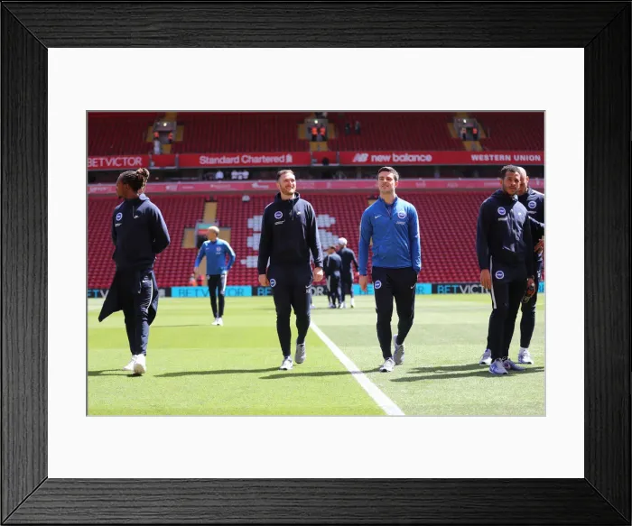 Framed Print : Premier League Showdown: Liverpool vs. Brighton and Hove Albion (13MAY18) - Anfield Clash Framed Print : Premier League Showdown: Liverpool vs. Brighton and Hove Albion (13MAY18) - Anfield Clash