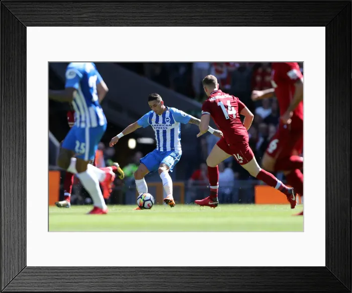 Framed Print : Premier League Showdown: Liverpool vs. Brighton & Hove Albion (13MAY18) Framed Print : Premier League Showdown: Liverpool vs. Brighton & Hove Albion (13MAY18)
