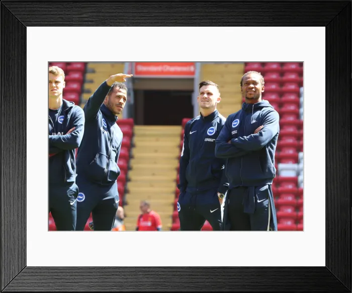 Framed Print : 13MAY18: Premier League Showdown - Liverpool vs. Brighton & Hove Albion at Anfield Framed Print : 13MAY18: Premier League Showdown - Liverpool vs. Brighton & Hove Albion at Anfield