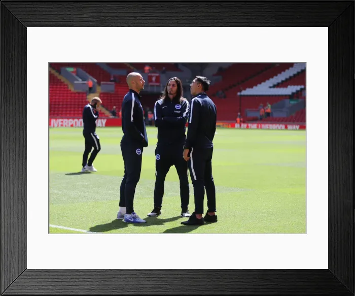 Framed Print : Premier League Showdown: Liverpool vs. Brighton and Hove Albion (13MAY18) - Anfield Clash Framed Print : Premier League Showdown: Liverpool vs. Brighton and Hove Albion (13MAY18) - Anfield Clash
