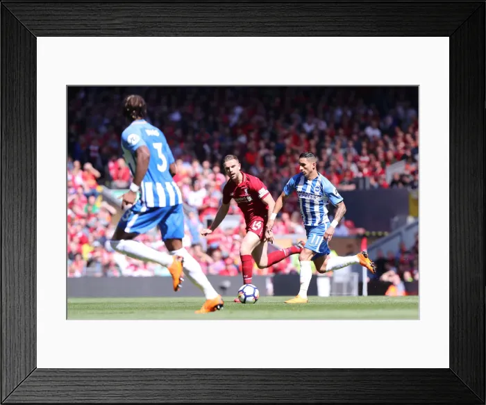 Framed Print : Premier League Showdown: Liverpool vs. Brighton and Hove Albion (13MAY18) Framed Print : Premier League Showdown: Liverpool vs. Brighton and Hove Albion (13MAY18)