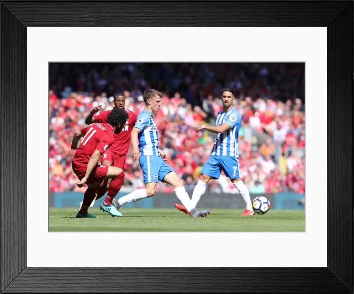 Framed Print : Premier League Showdown: Liverpool vs. Brighton & Hove Albion (13MAY18) Framed Print : Premier League Showdown: Liverpool vs. Brighton & Hove Albion (13MAY18)