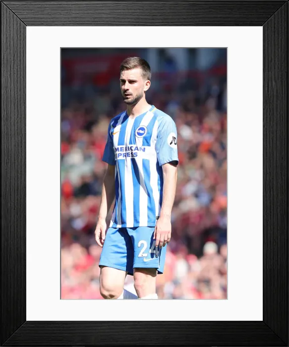 Framed Print : Liverpool vs. Brighton & Hove Albion: Intense Premier League Clash at Anfield on 13th May 2018