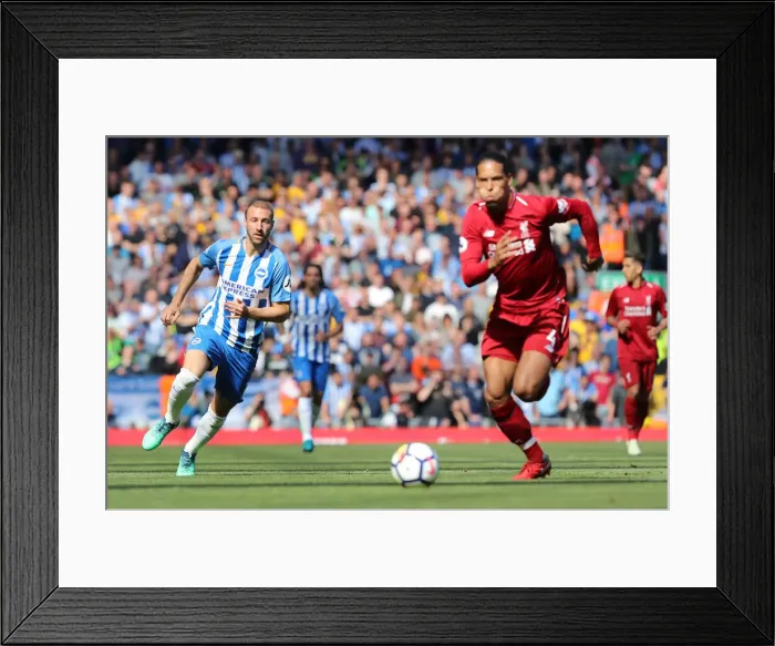 Framed Print : 13MAY18: Premier League Showdown - Liverpool vs. Brighton & Hove Albion at Anfield Framed Print : 13MAY18: Premier League Showdown - Liverpool vs. Brighton & Hove Albion at Anfield