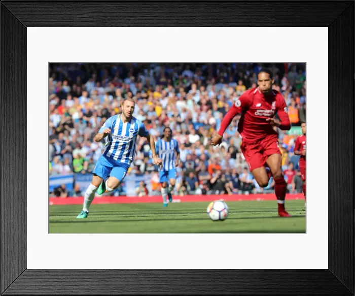 Framed Print : 13MAY18: Premier League Showdown - Liverpool vs. Brighton & Hove Albion at Anfield Framed Print : 13MAY18: Premier League Showdown - Liverpool vs. Brighton & Hove Albion at Anfield