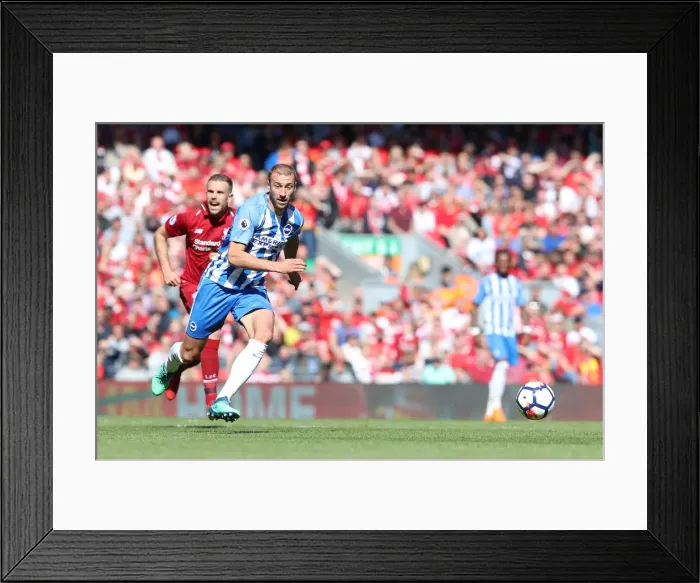 Framed Print : Liverpool vs. Brighton & Hove Albion: Premier League Battle at Anfield (13MAY18) Framed Print : Liverpool vs. Brighton & Hove Albion: Premier League Battle at Anfield (13MAY18)