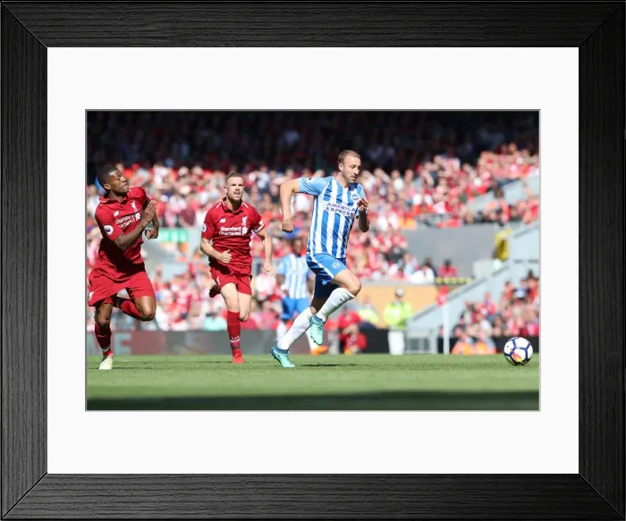 Framed Print : Premier League Showdown: Liverpool vs. Brighton and Hove Albion (13MAY18) Framed Print : Premier League Showdown: Liverpool vs. Brighton and Hove Albion (13MAY18)
