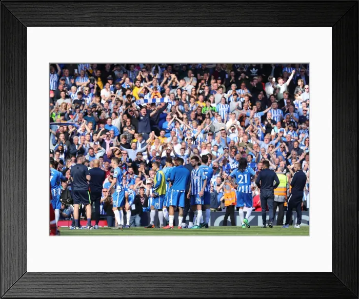 Framed Print : Liverpool vs. Brighton & Hove Albion: Intense Premier League Clash at Anfield on 13May18 Framed Print : Liverpool vs. Brighton & Hove Albion: Intense Premier League Clash at Anfield on 13May18