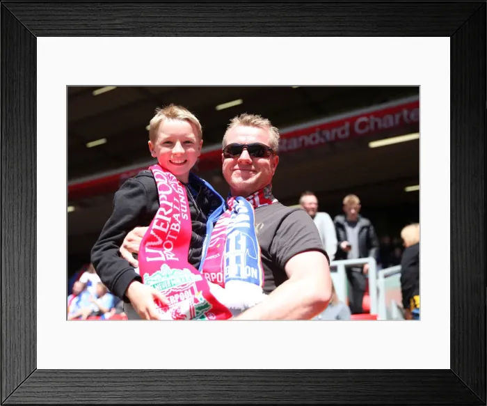 Framed Print : Premier League Showdown: Liverpool vs. Brighton & Hove Albion at Anfield (13May18) Framed Print : Premier League Showdown: Liverpool vs. Brighton & Hove Albion at Anfield (13May18)