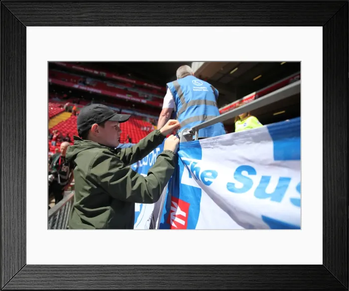 Framed Print : Premier League Showdown: Liverpool vs. Brighton and Hove Albion (13MAY18) - Anfield Clash Framed Print : Premier League Showdown: Liverpool vs. Brighton and Hove Albion (13MAY18) - Anfield Clash