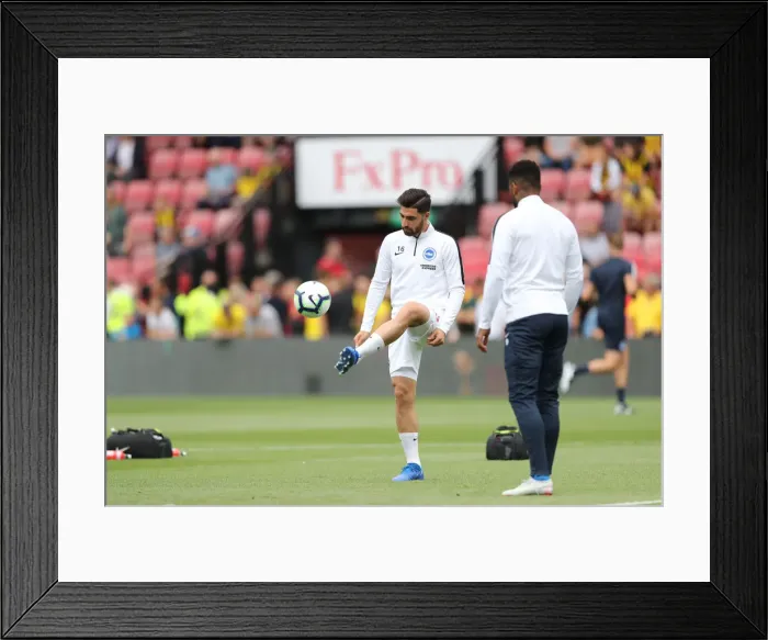 Framed Print : Premier League Showdown: Watford vs. Brighton & Hove Albion at Vicarage Road (11AUG18) Framed Print : Premier League Showdown: Watford vs. Brighton & Hove Albion at Vicarage Road (11AUG18)
