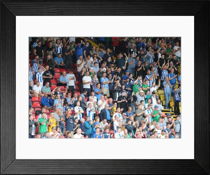Framed Print : Premier League Showdown: Watford vs. Brighton and Hove Albion at Vicarage Road (11AUG18) Framed Print : Premier League Showdown: Watford vs. Brighton and Hove Albion at Vicarage Road (11AUG18)