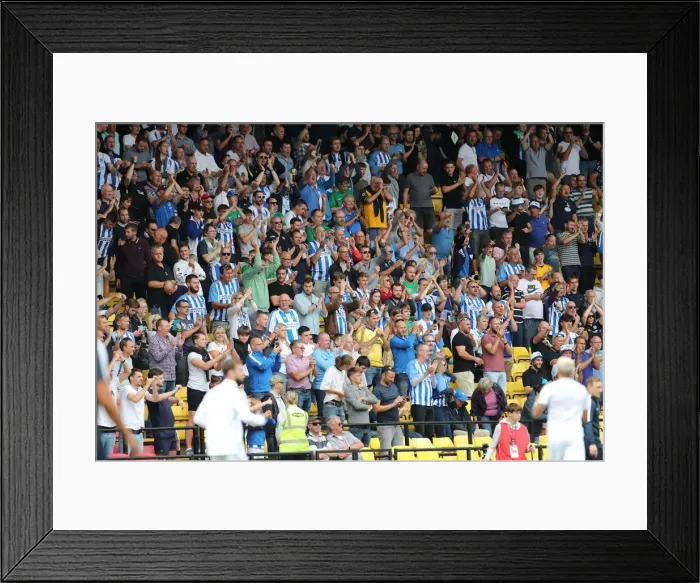 Framed Print : Premier League Showdown: Watford vs. Brighton & Hove Albion at Vicarage Road (11AUG18) Framed Print : Premier League Showdown: Watford vs. Brighton & Hove Albion at Vicarage Road (11AUG18)