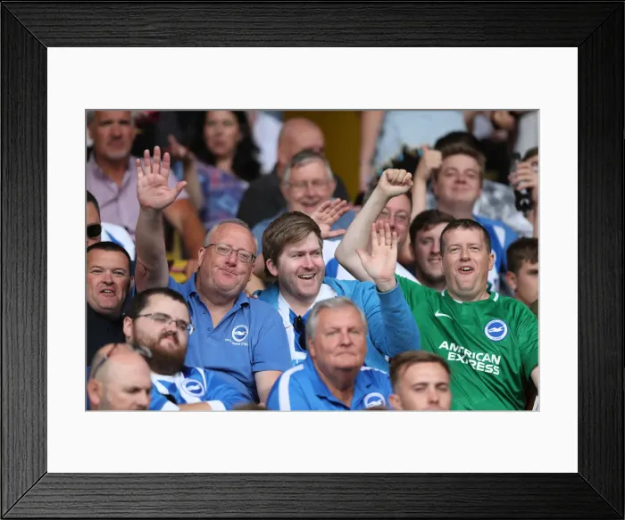 Framed Print : Premier League Showdown: Watford vs. Brighton and Hove Albion at Vicarage Road (11AUG18) Framed Print : Premier League Showdown: Watford vs. Brighton and Hove Albion at Vicarage Road (11AUG18)