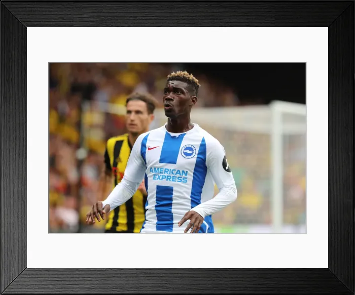 Framed Print : Brighton's Bissouma in Action: Watford vs. Brighton & Hove Albion, Premier League (11AUG18) Framed Print : Brighton's Bissouma in Action: Watford vs. Brighton & Hove Albion, Premier League (11AUG18)