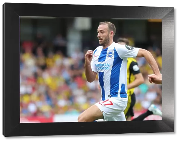 Glenn Murray Scores for Brighton and Hove Albion against Watford in Premier League Match (11AUG18)