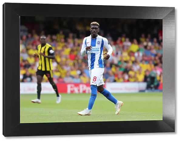 Brighton's Yves Bissouma in Action: Premier League Showdown Against Watford (August 2018)