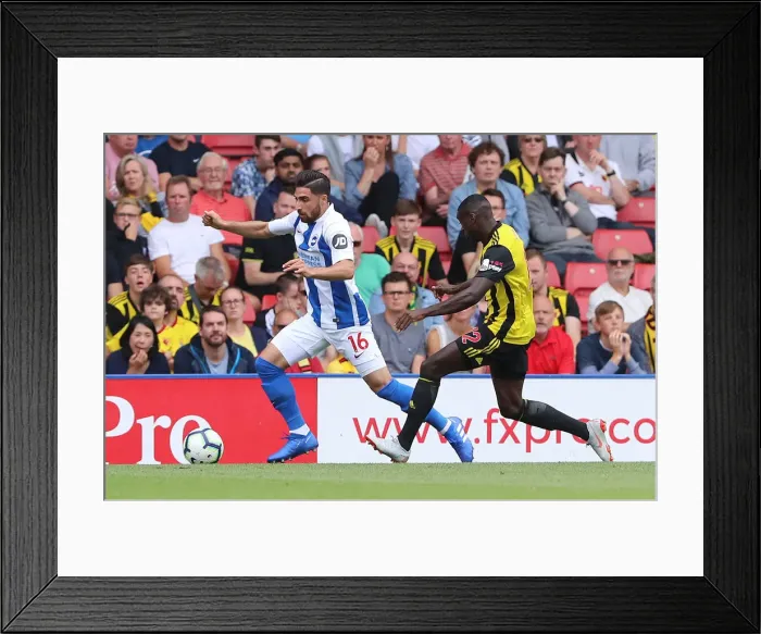 Framed Print : Brighton's Jahanbakhsh in Action: Premier League Clash vs. Watford (11AUG18) Framed Print : Brighton's Jahanbakhsh in Action: Premier League Clash vs. Watford (11AUG18)