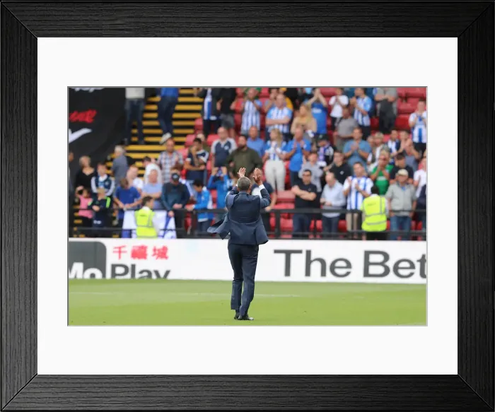 Framed Print : Chris Hughton Applauds Brighton Fans at Watford's Vicarage Road: 11AUG18 Premier League Framed Print : Chris Hughton Applauds Brighton Fans at Watford's Vicarage Road: 11AUG18 Premier League