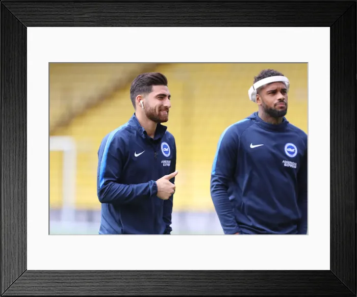 Framed Print : Jahanbakhsh in Action: Brighton vs. Watford, Premier League (11AUG18) Framed Print : Jahanbakhsh in Action: Brighton vs. Watford, Premier League (11AUG18)