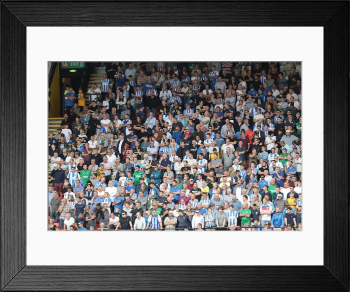 Framed Print : Premier League Showdown: Watford vs. Brighton & Hove Albion at Vicarage Road (11AUG18)