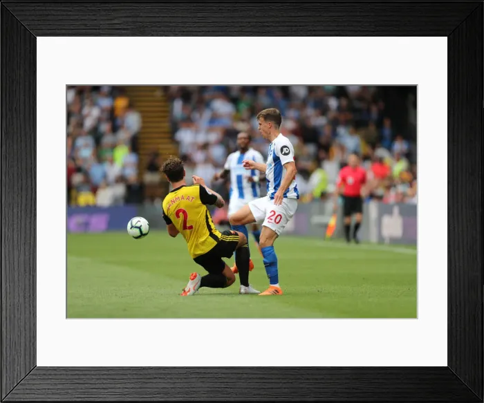 Framed Print : Premier League Showdown: Watford vs. Brighton & Hove Albion at Vicarage Road (11AUG18) Framed Print : Premier League Showdown: Watford vs. Brighton & Hove Albion at Vicarage Road (11AUG18)