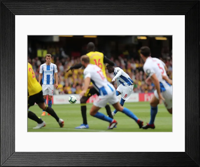 Framed Print : Premier League Showdown: Watford vs. Brighton and Hove Albion at Vicarage Road (11AUG18) Framed Print : Premier League Showdown: Watford vs. Brighton and Hove Albion at Vicarage Road (11AUG18)
