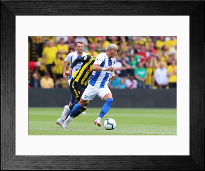 Framed Print : Anthony Knockaert's Premier League Debut: Brighton and Hove Albion vs. Watford (11th August 2018) Framed Print : Anthony Knockaert's Premier League Debut: Brighton and Hove Albion vs. Watford (11th August 2018)