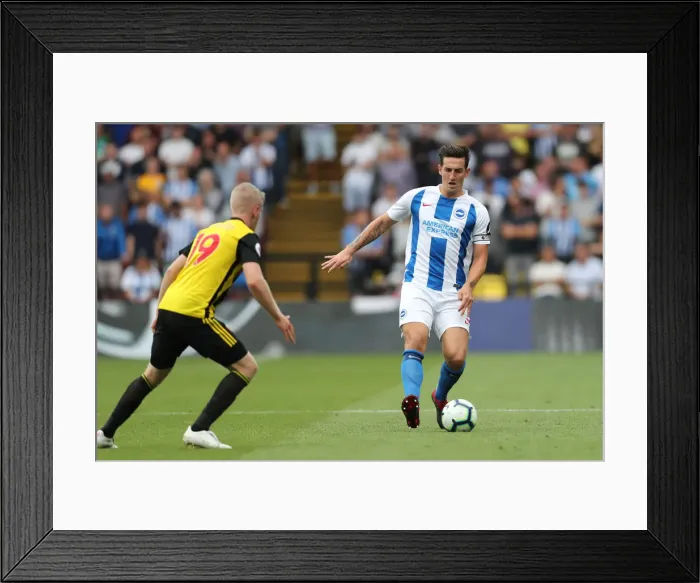 Framed Print : Premier League Showdown: Watford vs. Brighton & Hove Albion at Vicarage Road (11AUG18) Framed Print : Premier League Showdown: Watford vs. Brighton & Hove Albion at Vicarage Road (11AUG18)