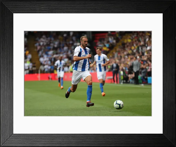 Framed Print : Premier League Showdown: Watford vs. Brighton and Hove Albion at Vicarage Road (11AUG18) Framed Print : Premier League Showdown: Watford vs. Brighton and Hove Albion at Vicarage Road (11AUG18)